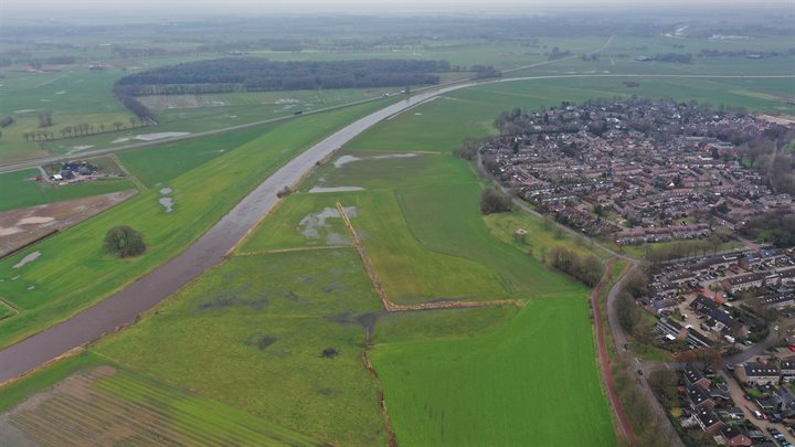 Luchtfoto Baalder Uiterwaard